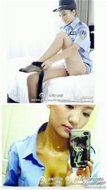 “警花”发艳照引围观