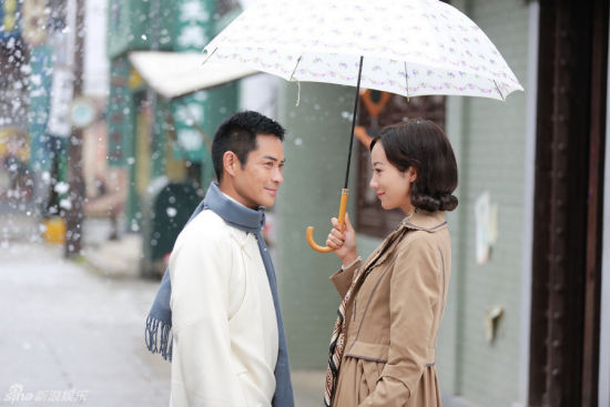 韩雪、郑嘉颖《叶问》剧照