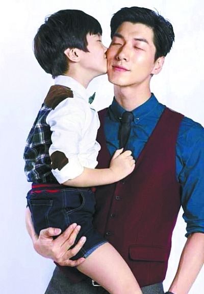 张亮与儿子天天