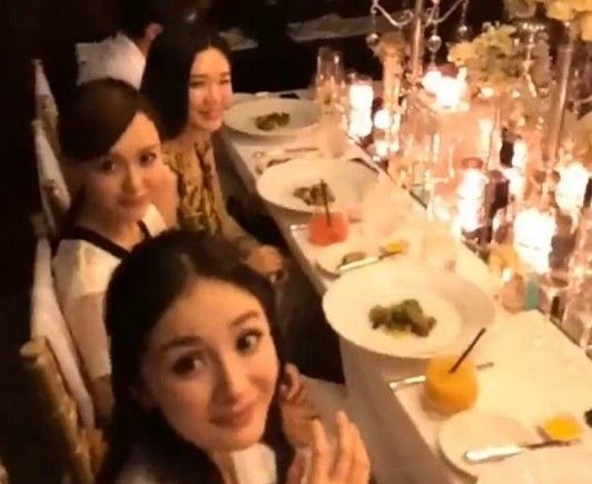 刘恺威和杨幂新婚晚宴