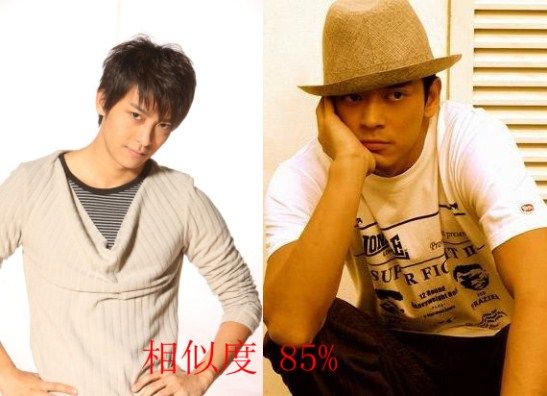 李佳航撞脸陈晓东