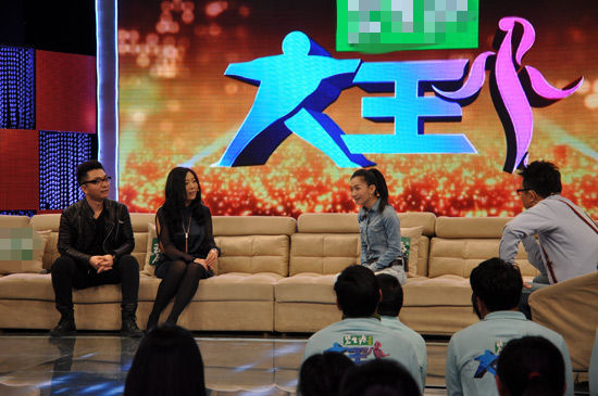 汤潮做客节目现场