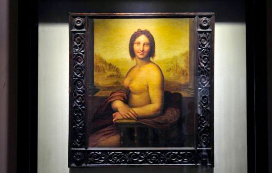 半裸的蒙娜丽莎