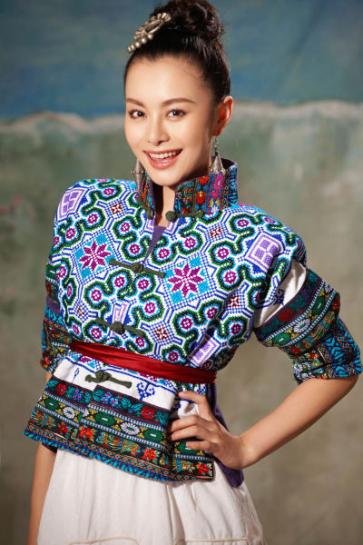 宫媛异域风情写真古典丽人散发优雅魅力