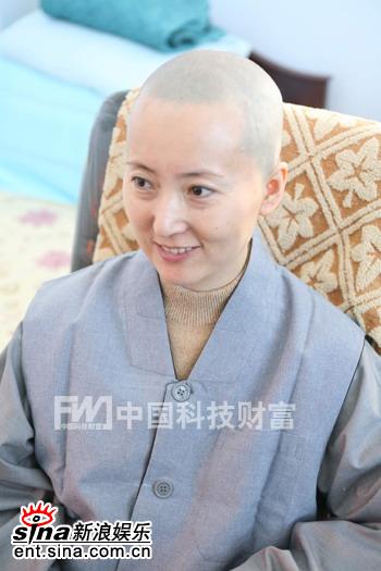 陈晓旭剃度出家