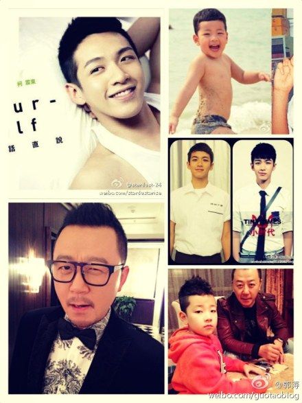 网友称郭涛爱子与柯震东撞脸