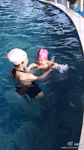 霍思燕宝贝可爱