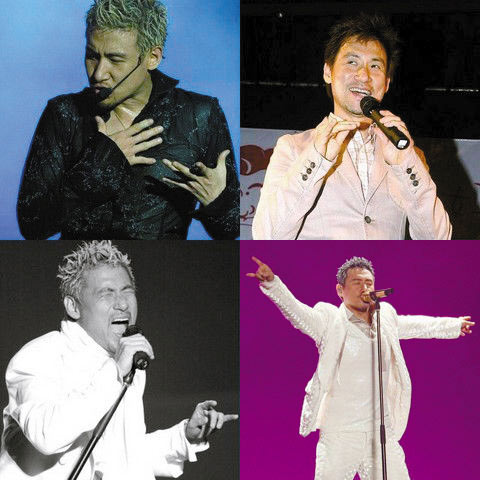 图文:大明星爱摆小动作--张学友翘兰花指