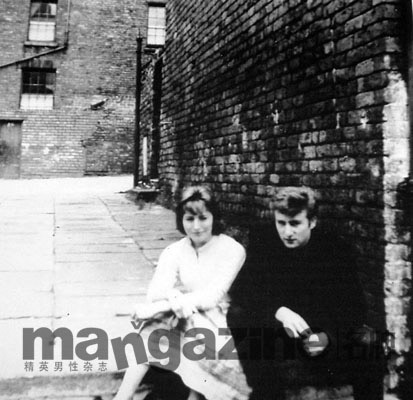 列侬的另外两个女人之一：辛西里娅·列侬，其第一任妻子