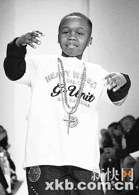 50cent与前女友夏妮卡的儿子马奎斯