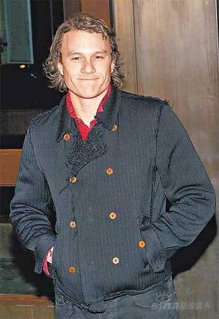 希斯-莱杰的死让无数影迷扼腕