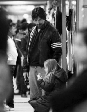 贝尔在北京秀水街