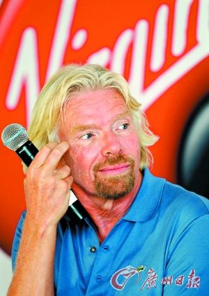 英亿万富豪理查德·布兰森。