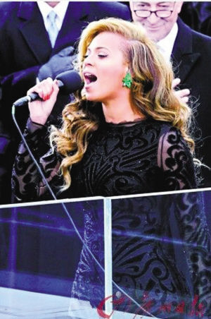 奥巴马就职典礼碧昂斯被曝假唱