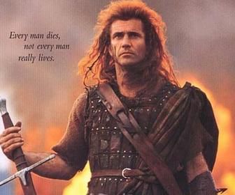 梅尔-吉布森出演《勇敢的心》