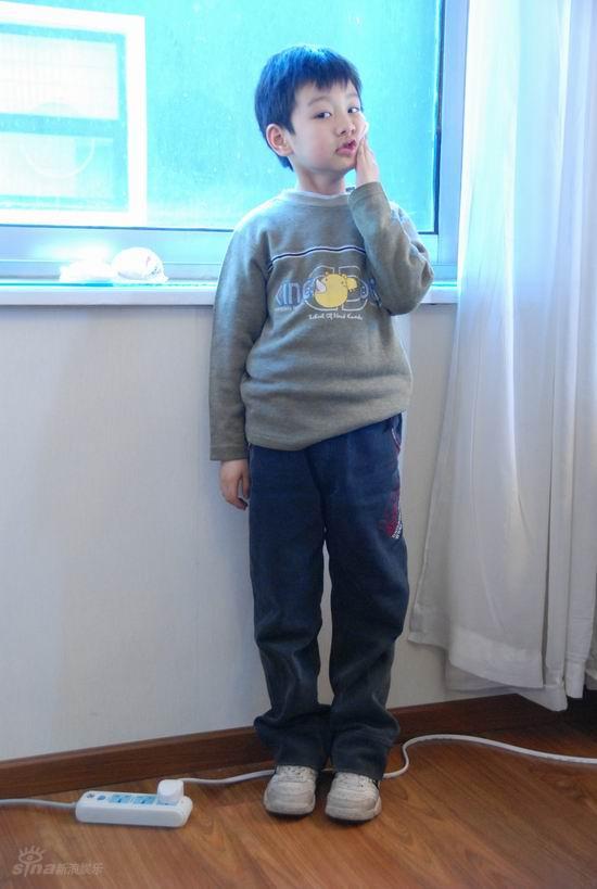 资料图片:《老大的幸福》定妆--熊俊豪饰乐乐