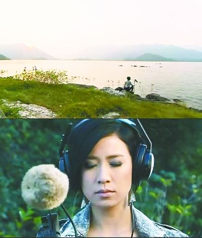 佘诗曼海滩收音的戏大受好评