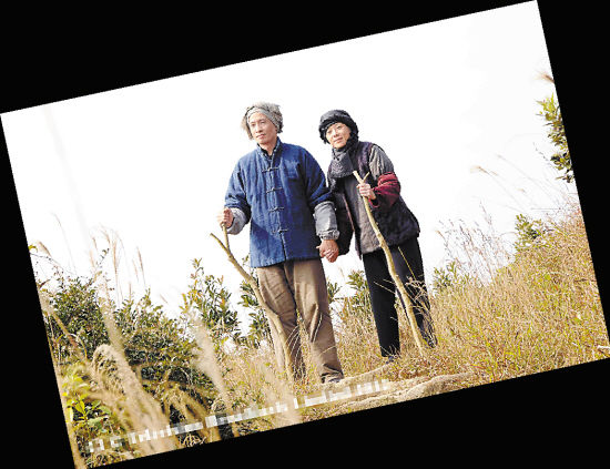 电视剧《天梯》里的男女主角陈豪和张可颐