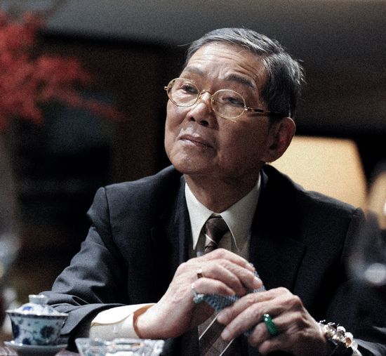 江毅在《窃听风云2》中饰演商界大亨麦圣云。