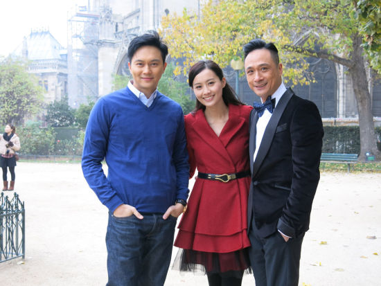 吴镇宇、陈法拉、张智霖三角恋情