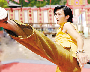 谢霆锋与元彪等主演的《咏春》成为亚视近期最有力的武器。