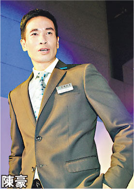 有传陈豪（图）与杨怡约满TVB便离巢，但乐易玲表示两人正认真考虑续约问题。