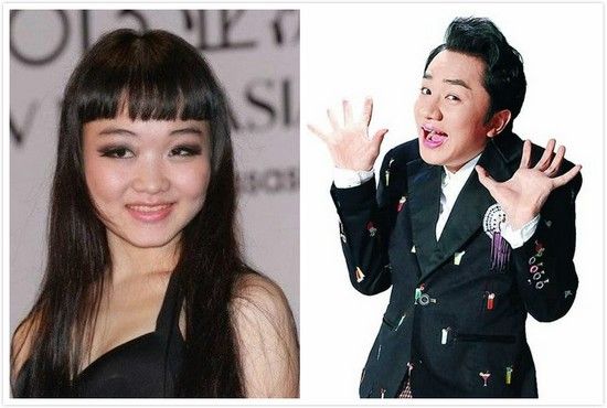 王祖蓝遭奇葩亚姐神撞脸