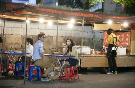 KangTa金素恩路边约会