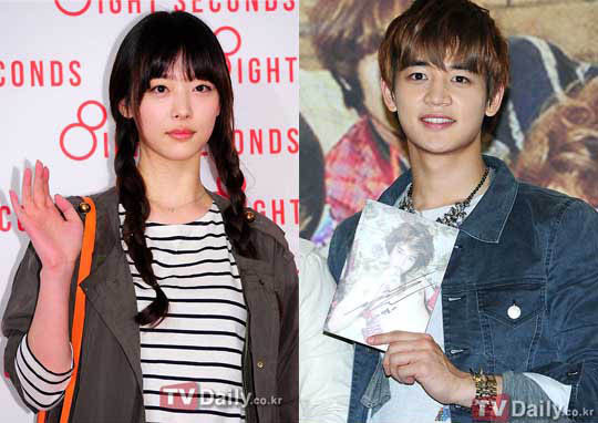 f(X)成员Sulli、SHINee成员珉豪