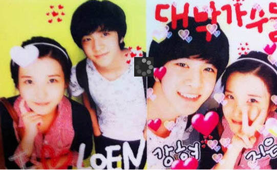 IU、MBLAQ成员天动在练生时期