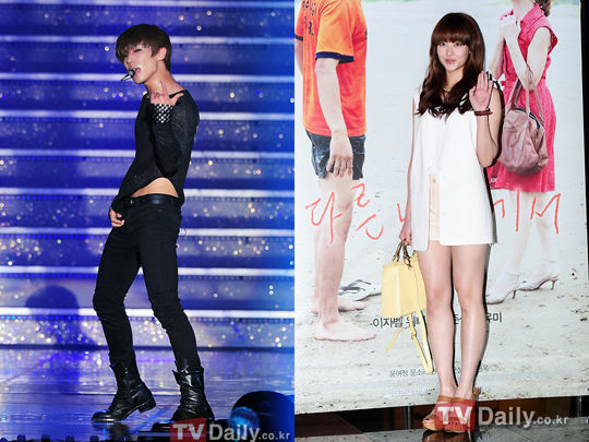 MBLAQ成员李准、吴妍书
