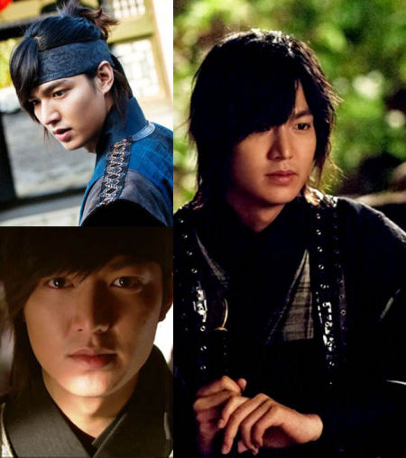 李敏镐在《信义》中造型 