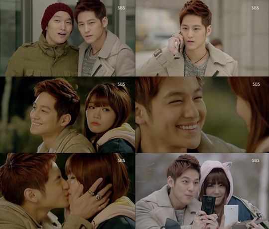 金汎心动告白与恩地热吻