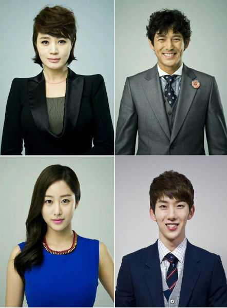 《职场之神》演员们 