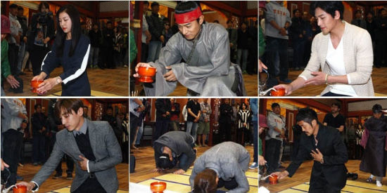 河智苑朱镇模等拜神