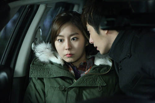 《黄金彩虹》丁一宇与uee接吻预热(图)