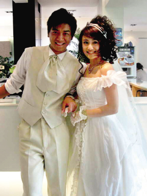 《巧克力情人》刘芸婚纱造型花费二十几万(图)