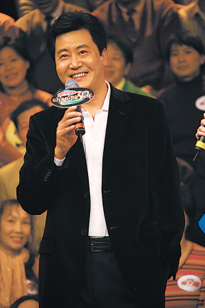 赵宝刚在节目录制现场