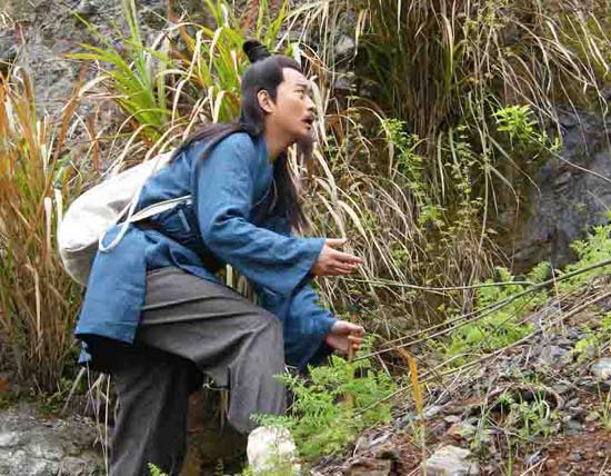 《李时珍》被誉真正男人戏 黄海冰采药遭摔打