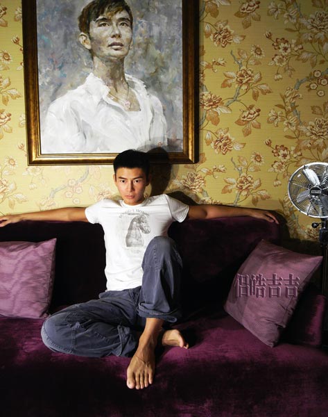 刘心刚为侣皓吉吉操刀 连夜造《舞者》画像(图)