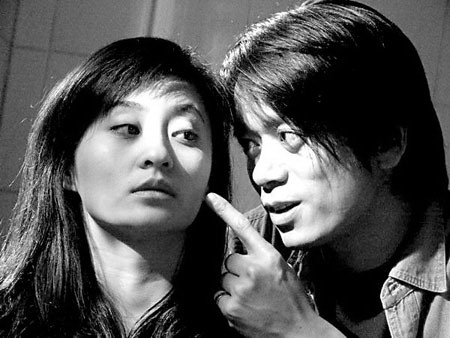 《外来媳妇本地郎》中"新阿宗"周晓滨扮演大毒枭.