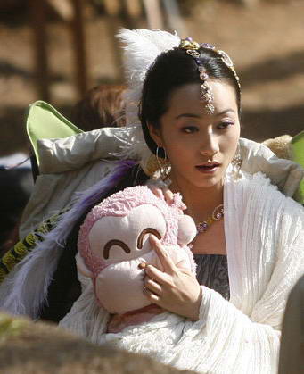 白骨精韩雪拍《西游记》 否认与买红妹翻脸(图)