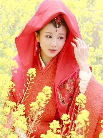 《孔雀东南飞》女主角刘兰芝(孙菲菲 饰)