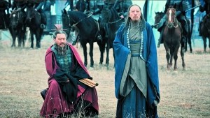 曹操（陈建斌饰）与司马懿（倪大红饰）各怀心事。