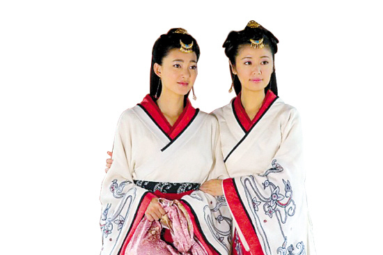 《美人心计》中窦漪房（右）和王娡的角色设置，被指很像《宫心计》里的刘三好和姚金铃