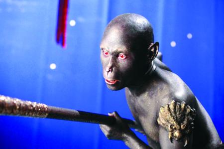 被太上老君炼丹炉炼烧后的孙悟空