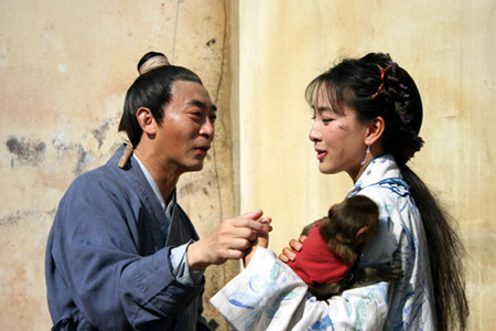 《吴承恩与西游记》收视高 马苏与猴演戏险破相