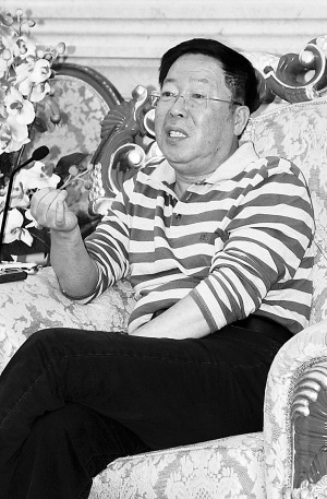 “金牌编剧”高满堂接受媒体采访