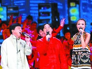 以容祖儿为代表的英皇明星以零劳务费参加春晚。