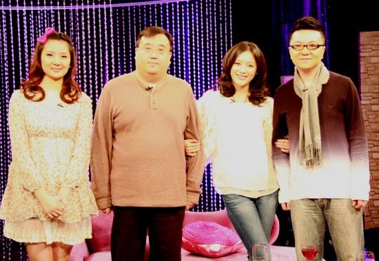 袁姗姗与那威,董路等主持人